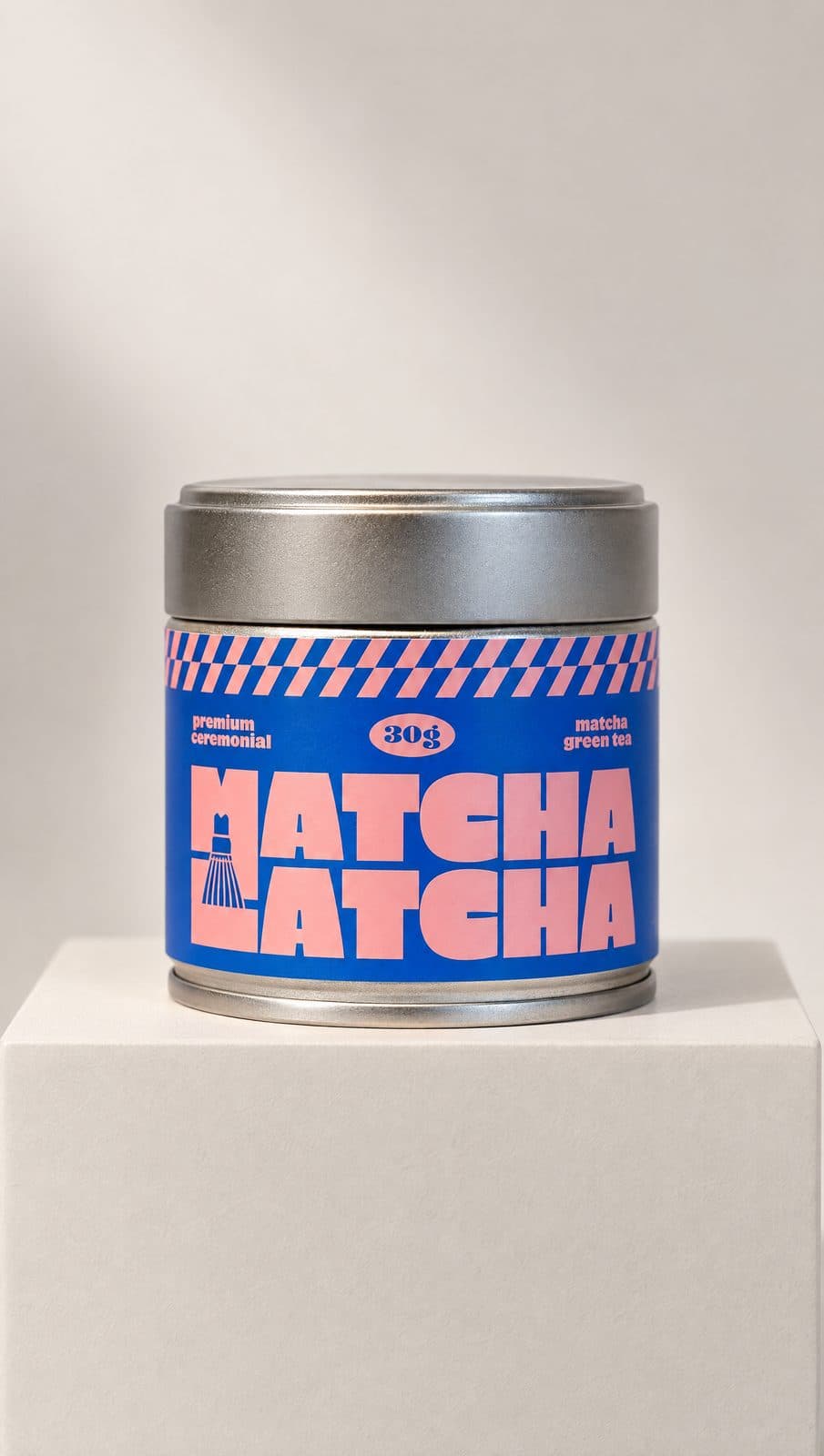 Matcha Latcha – prémiová ceremoniální matcha, plechovka 30 g